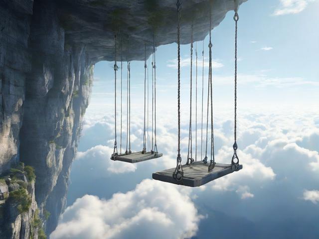 九游体育网站_ 云端悬空秋千，悬挂在天空的运动奇观，空中悬崖秋千项目